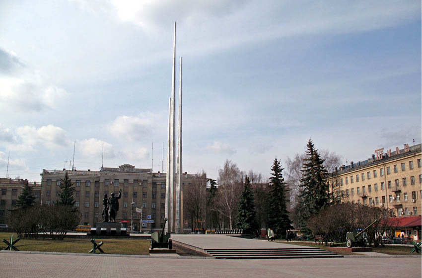 Мемориал в честь героев - защитников Тулы